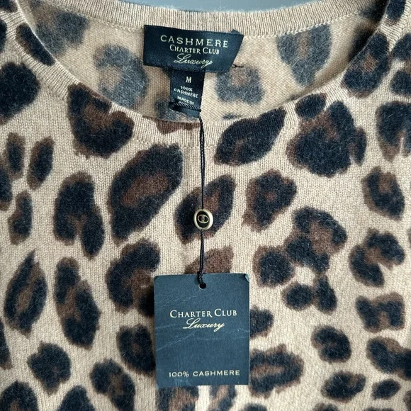 Ultra-soft 100% cashmere sweater from Charter Club Luxury - Picture 4 of 7